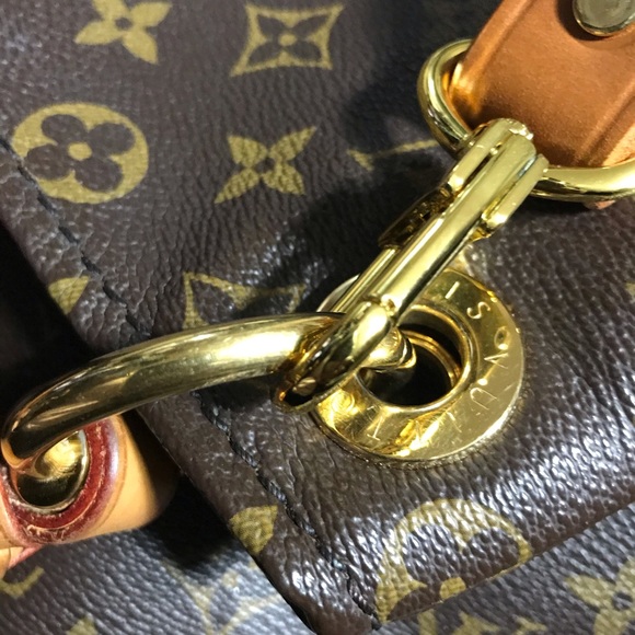 💎 RETIRED 💎 ARTSY MM CROSSBODY LOUIS VUITTON - Picture 9 of 11